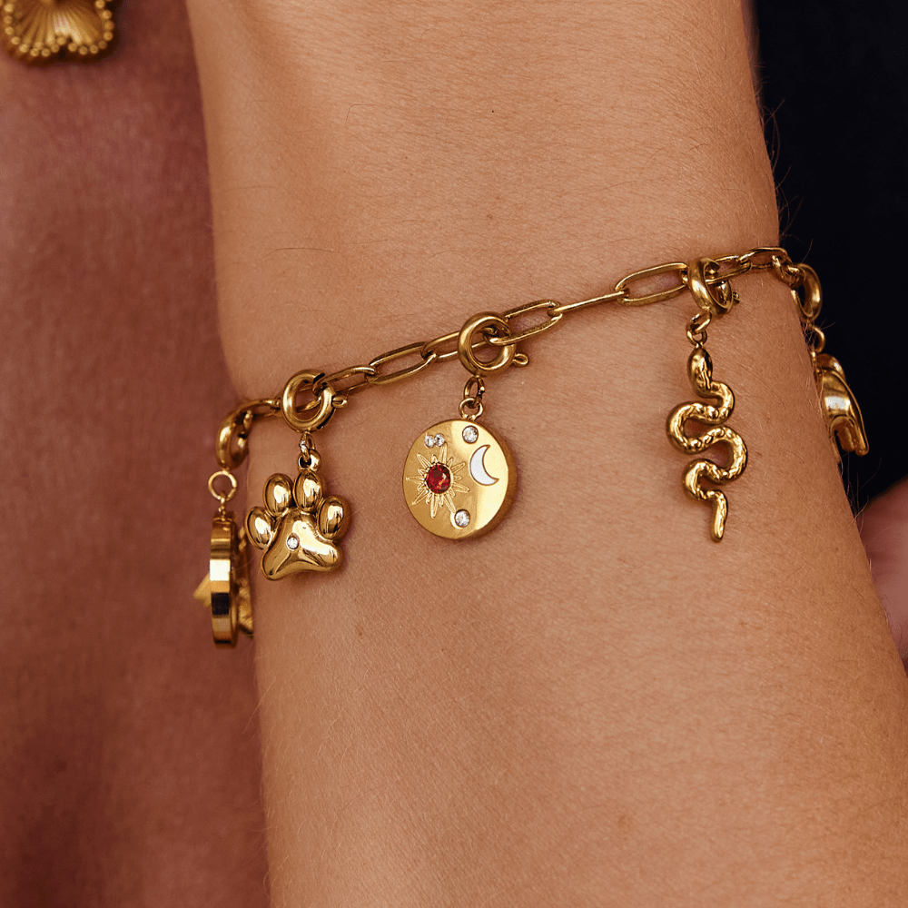 Celestial Sun & Moon Charm - Beautiful Earth Boutique