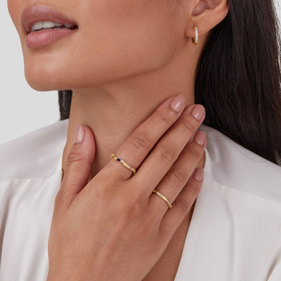 Timeless Beauty 18K Crystal Ring - Beautiful Earth Boutique