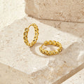 Beaded Arizona Hoop Earrings