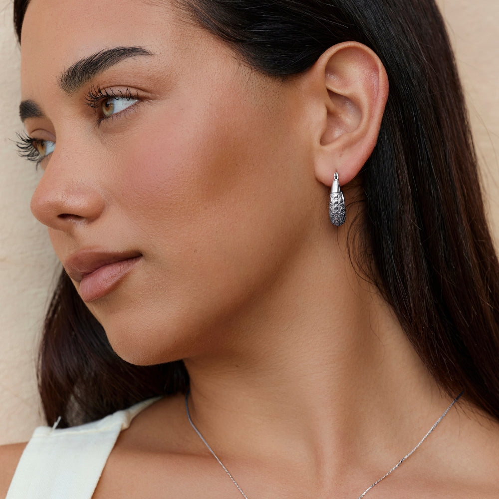 Vintage Silver Cleofe Earrings
