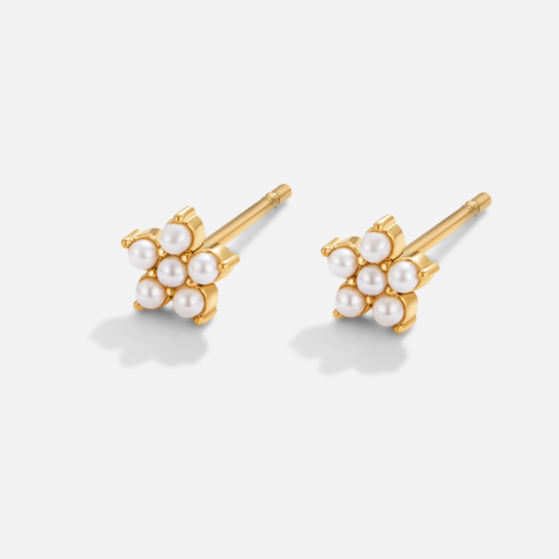 Blooming Flower Pearl Earrings - Beautiful Earth Boutique