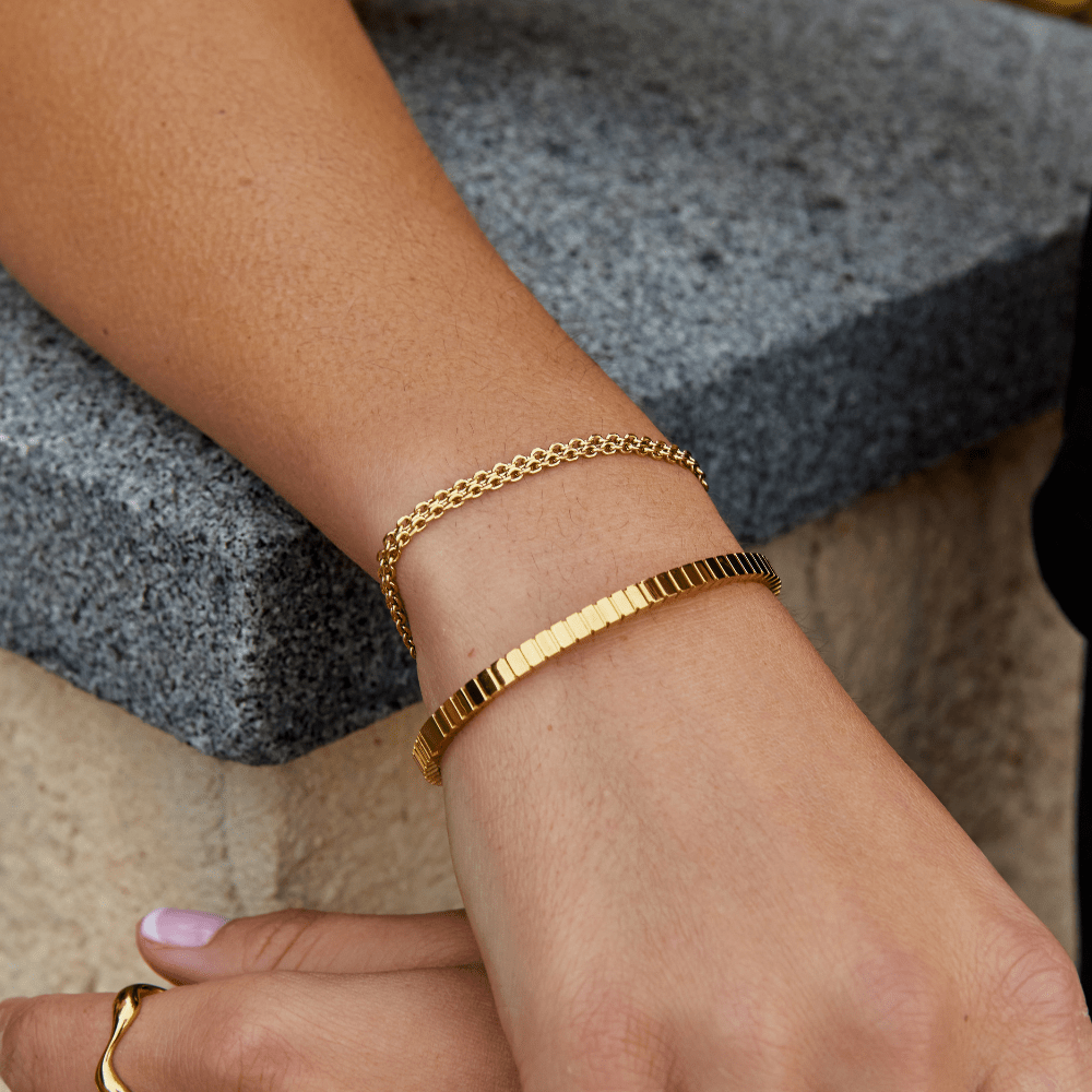 Capri Gold Chain Bracelet - Beautiful Earth Boutique