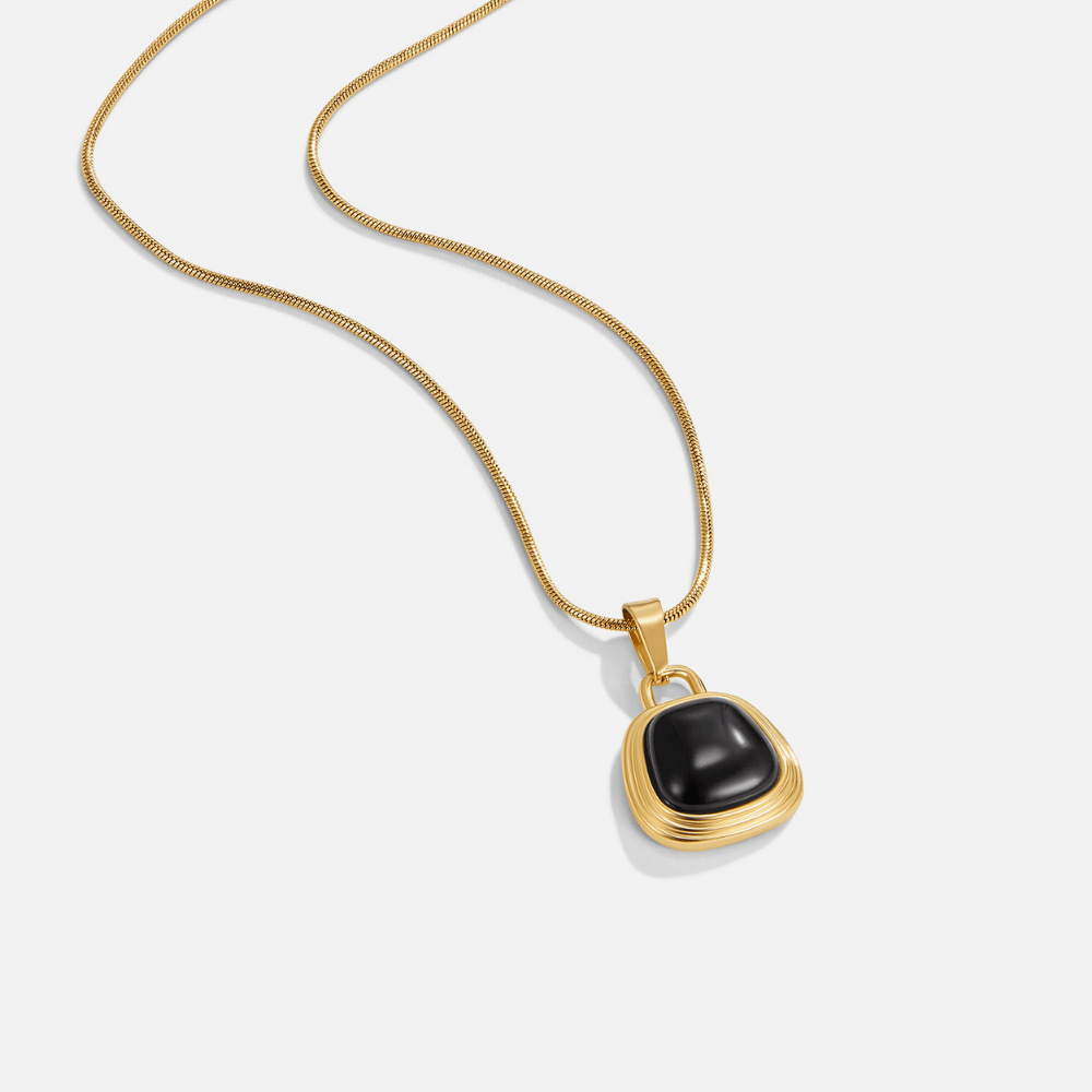 Ebony Black Pearl Pendant Necklace - Beautiful Earth Boutique