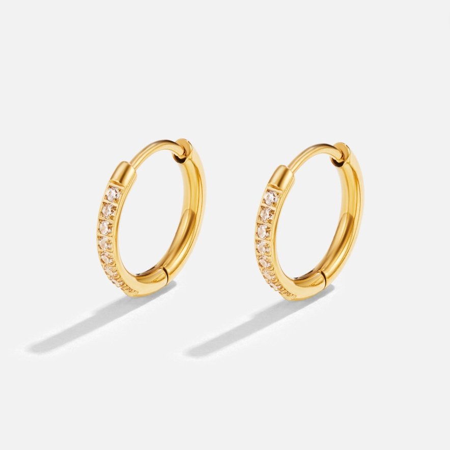 Eternity Hoop Earrings - Beautiful Earth Boutique