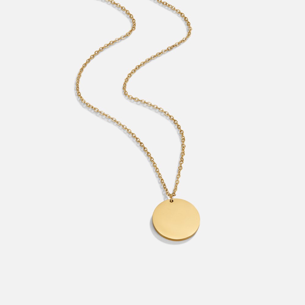 Gold Coin Necklace - Beautiful Earth Boutique