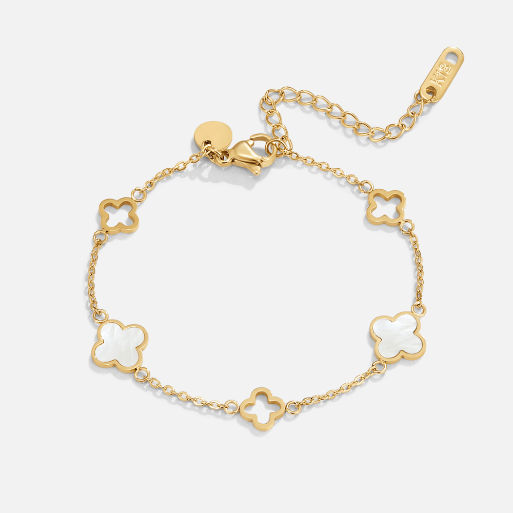 Lucia Clover Bracelet - Beautiful Earth Boutique
