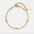 Luna Gold Bead Bracelet - Beautiful Earth Boutique