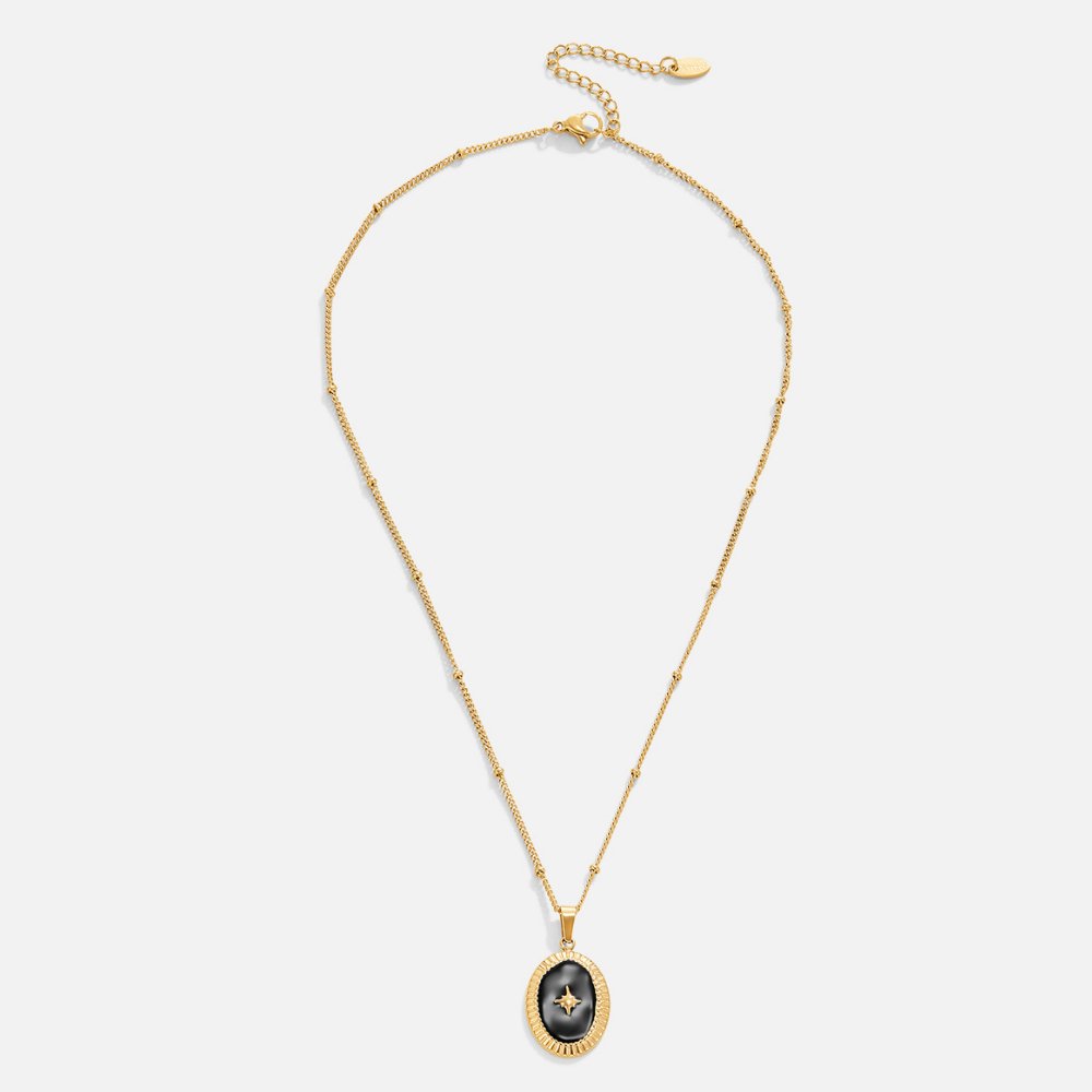 Midnight Star Onxy Necklace - Beautiful Earth Boutique