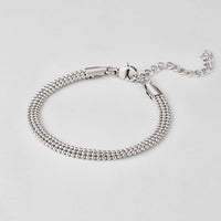 Milan Silver Beaded Chain Bracelet - Beautiful Earth Boutique