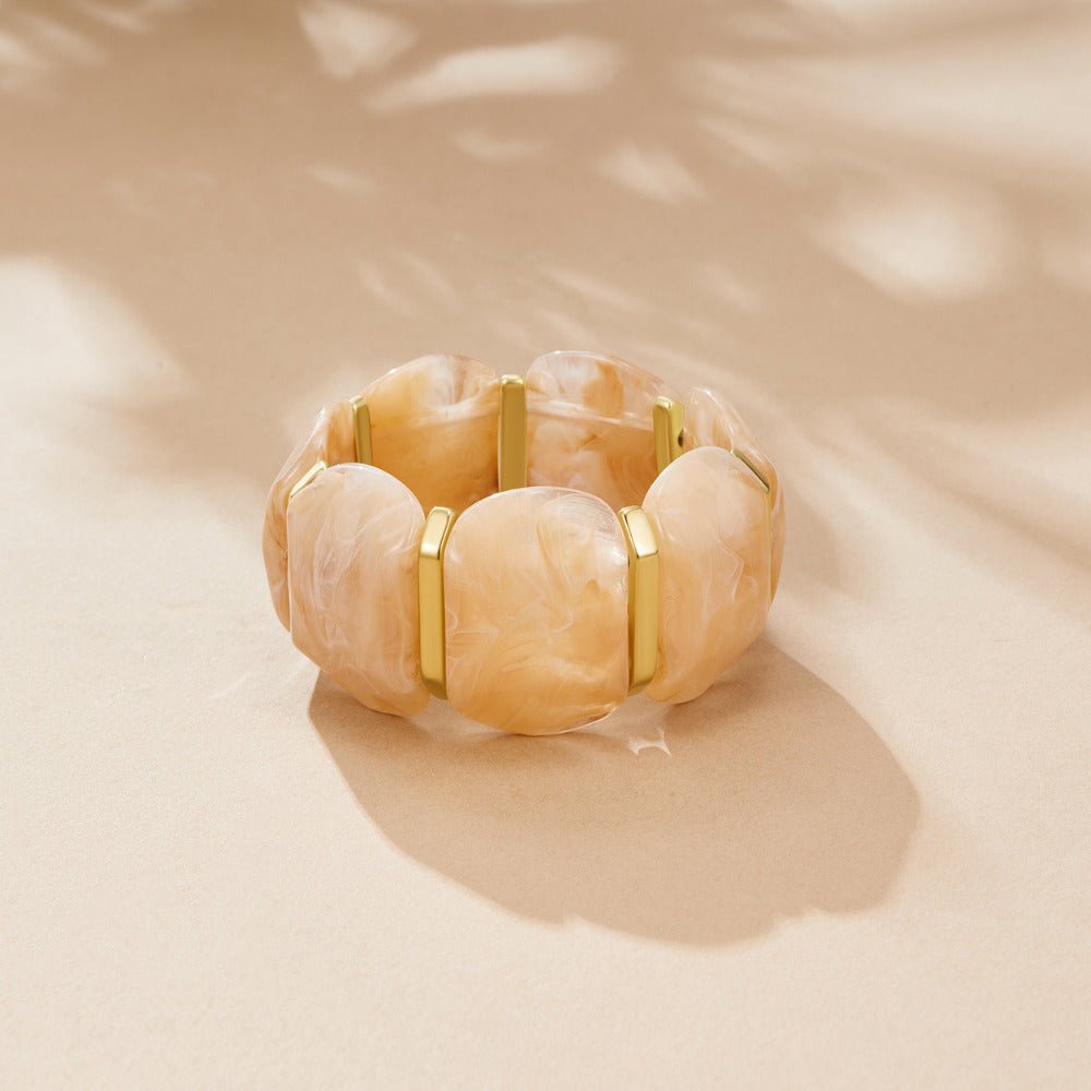 Odette Chunky Elastic Bangle - Beautiful Earth Boutique