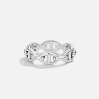 Raya Silver Chain Band Ring - Beautiful Earth Boutique