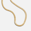 Sarya Snake Chain Gold Necklace - Beautiful Earth Boutique