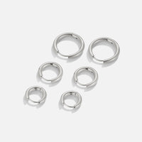 Silver Trio Mini Hoop Set - Beautiful Earth Boutique