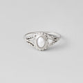 Silver Vintage Royal Pearl Ring - Beautiful Earth Boutique
