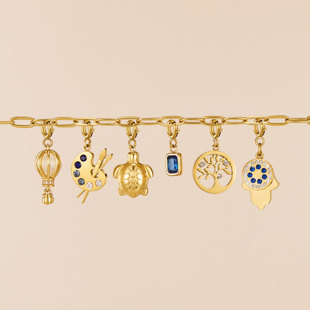 'The Artist' Palette Charm - Beautiful Earth Boutique