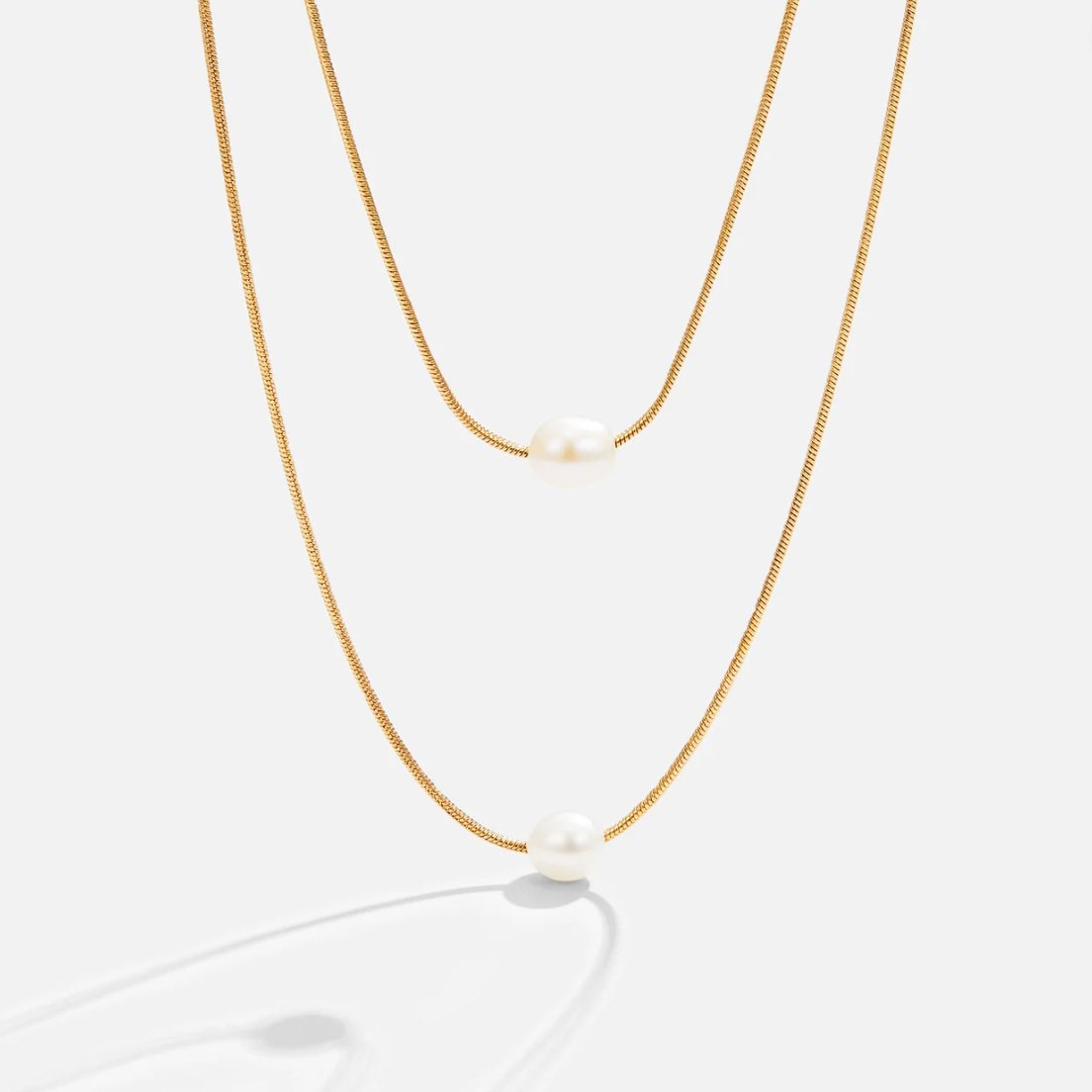 Layered Freshwater Pearl Necklace - Beautiful Earth Boutique